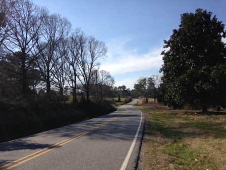This is the road leading to one of the abandoned subdivisions. Many of the roads in Cumming are two lanes, and narrow, with lots of twists and turns. They hardly seem capable of handling the potentially dramatic increase in traffic.